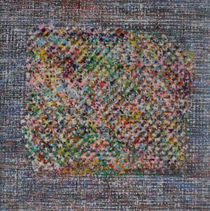 aus der Serie "pixel", 2015, jeweils 40 x 40 x 4 cm