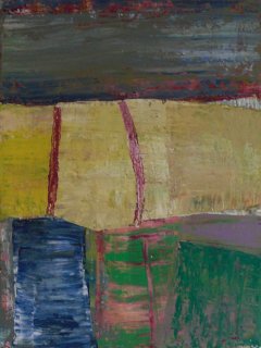 ohne Titel, Acryl auf Leinwand, 2017, jeweils 40 x 30 cm